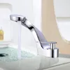 A chrome faucet with water running into a sink. Podgląd zdjęcia produktu