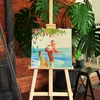 Belle Vous 7 Stück Leinwände zum Bemalen 25x25 cm - Kleine Produktbild-Vorschau 11