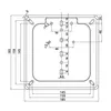 Lampa Edelstahl Chrom Kennzeichenhalter Produktbild-Vorschau 3