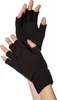 Fingerlose Stoffhandschuhe schwarz Produktbild-Vorschau 1