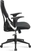 A side view of a black office chair on a white background. Voir les images du produit