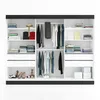 Oravelle 200 cm Graphit 3-türiger Kleiderschrank mit Produktbild-Vorschau 3
