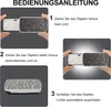 Taschen Lupe mit Licht LED - 30X 60X 90X - Leselupe für Produktbild-Vorschau 8