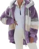 ASKSA Veste polaire femme Veste en tricot unicolore zippée Voir les images du produit 1