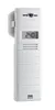 A white outdoor sensor with a digital display showing the temperature. Podgląd zdjęcia produktu