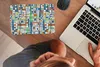 MuchoWow® Mauspad Mousepad Muster - Linie - Weiß 27x18 cm - Produktbild-Vorschau 4