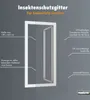 Primaster Fliegengitter für bodentiefe Fenster 130 x 220 cm Produktbild-Vorschau 3