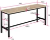 2 Sitzbänke Fairfield - Industrial Holz hell, Eiche Sonoma Produktbild-Vorschau 7