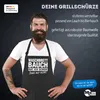 Grill-Schürze für Männer mit Spruch Waschbrettbauch steht Produktbild-Vorschau 4