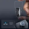 Joyroom 30W 2x USB-C mini car charger metal - black Produktbild-Vorschau 6