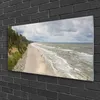 Acrylglasbilder 100x50 Wandbild Druck Strand Meer Baum Produktbild-Vorschau 2