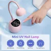 Nagellampe Aufladbar, USB Tragbare LED UV-Licht, 360 Grad Produktbild-Vorschau 6
