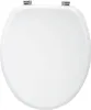 A white toilet seat viewed from above. Náhled obrázku produktu