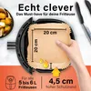 GOURMETmaxx papierové košíčky na pečenie pre fritézy s Náhľad obrázku produktu 6
