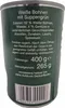 Delta Weisse Bohnen mit Suppengrün (400g Dose) + usy Block Produktbild-Vorschau 3