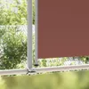 vidaXL Výsuvná boční markýza 140 x 300 cm hnědá Náhled obrázku produktu 3