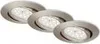 3er Set LED Einbauleuchte, Ø 8,2 cm, 3,5 W, Matt-Nickel, Produktbild-Vorschau 1