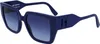 Karl Lagerfeld Rechteckige Damen-Sonnenbrille aus Acetat Produktbild-Vorschau 7