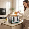 HOMCOM 4-Scheiben-Toaster: 7 Stufen, Aufwärmen, Auftauen, Produktbild-Vorschau 9