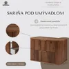 RODAN | Kupelnova Skrinka - 80 CM - Orechový dub - MDF - 2 Náhľad obrázku produktu 3