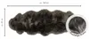Echtes Schaffell in schwarz, ca. 60×160 cm, weich und kuschelig
 Produktbild-Vorschau
