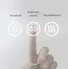 A finger is touching a touch-sensitive panel with icons representing light control and fog elimination. Náhled obrázku produktu