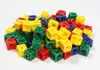 100 zásuvných kociek 4-farebných 1,7 cm Náhľad obrázku produktu 1