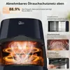 Uten Dual Blaze : Friteuse à air de 5,5 L, 2000 W, avec Voir les images du produit 6