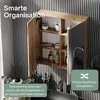 Planetmöbel Merkur Spiegelschrank Bad 60 cm breit Produktbild-Vorschau 4