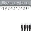 System LED Black | Lichtvorhang | koppelbar | exkl. Trafo | 3,00m x 0,40m | 50x Kaltweiß Produktbild-Vorschau