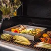 Piastra grill in acciaio inox | plancha | vassoio 30x25cm - Anteprima dell’immagine prodotto 12