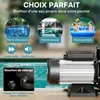 Wiltec Pompe de piscine – 28800 l/h 1300 W – Hauteur Voir les images du produit 3
