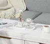 Luxspire Oval Tablett, Harz Schmuckaufbewahrung Kosmetisch Produktbild-Vorschau 5