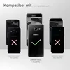 A collage of Samsung Galaxy phones showing compatibility with a product. Produktbild-Vorschau