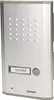 A silver-colored door intercom system mounted on a wall. Náhled obrázku produktu