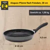 Karl Krüger 21728P Aluguss-Pfanne Potsdam, 28 cm, flach Produktbild-Vorschau 6