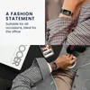 kwmobile Echtleder Uhrenarmband für Fitbit Charge 6 / Produktbild-Vorschau 5