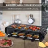Syntrox Germany Raclette 8 Personen 4 Platten Heißer Stein Produktbild-Vorschau 3