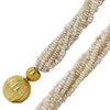 Perlenkette 52cm japanische Keshi Perlen Gold 750 18 Karat  Produktbild-Vorschau 1