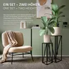 Set di 2 portafiori ML-Design, 21,5x21,5x57,4 / 26x26x73,5 Anteprima dell’immagine prodotto 5
