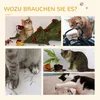 Arbre à chat PawHut petit format, 49 cm, avec balle, Voir les images du produit 5