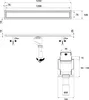 Aquabad SDS Premium Duschrinne 120cm mit Blende: Bord, Produktbild-Vorschau 6