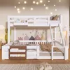 Letto a castello Flieks 90x200 cm/140x200 cm, letto a Anteprima dell’immagine prodotto 4