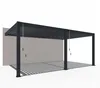 Weide Deluxe Plus Wand-Pergola Voll-Aluminium 4x6m mit Produktbild-Vorschau 2