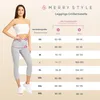 Leggings capri 3/4 pour femme Merry Style en coton avec Voir les images du produit 3