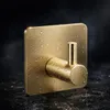 DELVANT PALO Selbstklebender Haken Gebürstetes Gold Produktbild-Vorschau 4
