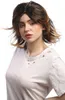 WIG ME UP Perücke Braun Blond Strähnen Wild Kurz Produktbild-Vorschau 2