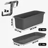 KADAX Jardinière avec soucoupe et support de jardinière Voir les images du produit 3