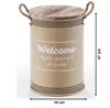Kobolo kosz na pranie WELCOME BROWN rozmiar M 34x47 cm Podgląd zdjęcia produktu 2