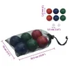 vidaXL 8-tlg. Boccia-Spielset mit Tragetasche Massivholz Produktbild-Vorschau 8
